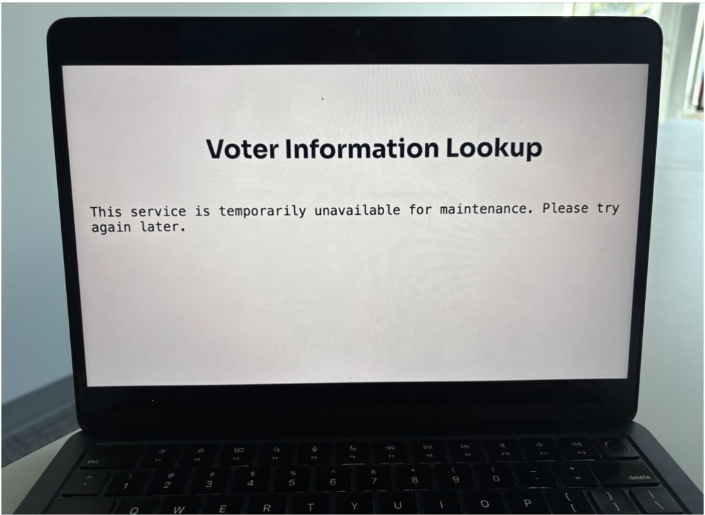 Voter lookup tools go down across Florida as early voting begins — 83 Degrees Media Tampa Bay
