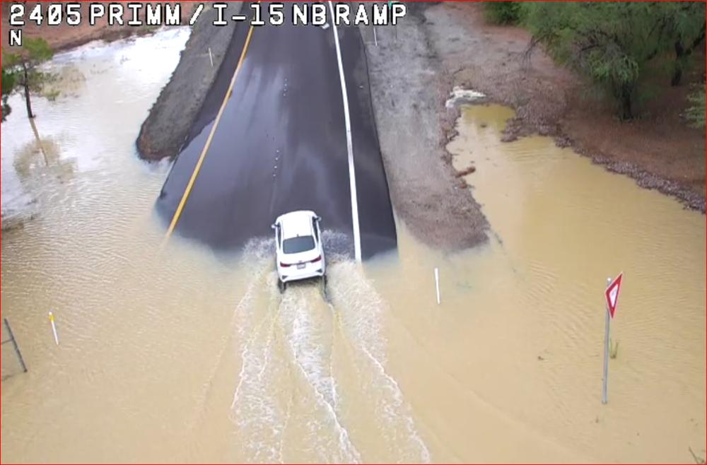 Rain from Tropical Storm Rachel causes flooding across Las Vegas — WFTS ABC Action News Tampa