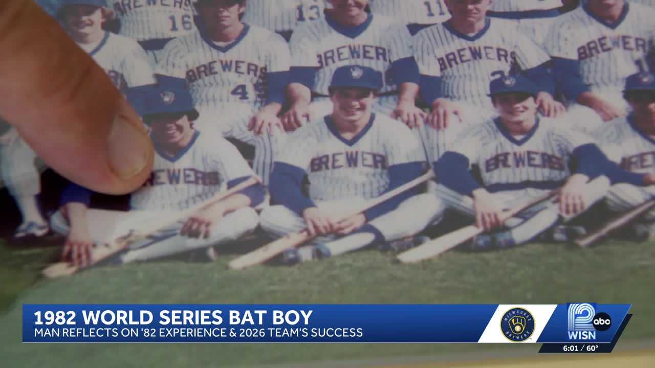 'What an experience!': Former Brewers bat boy recalls 1982 World Series run — WISN 12 Milwaukee, Riverview Sports news