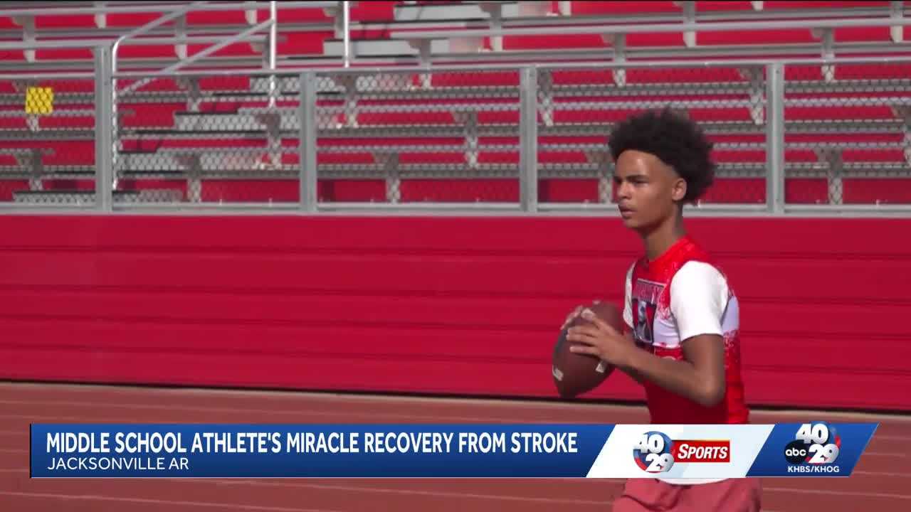 12-year-old football player recovering after spinal cord stroke — WESH 2 Orlando, Riverview Sports news