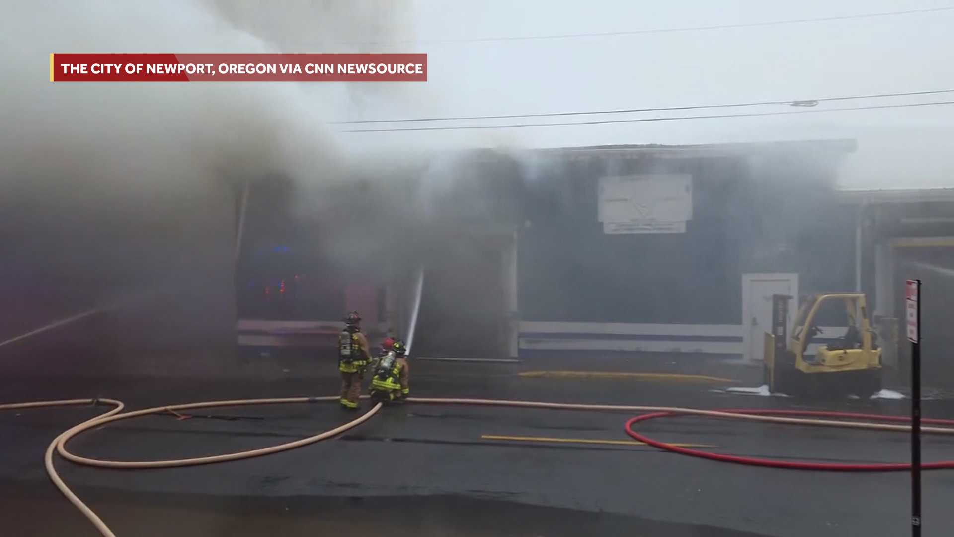 Possible ammonia contamination prompts evacuations after Oregon seafood plant fire, officials say — WESH 2 Orlando, Riverview Schools news