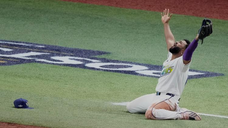 Peralta, Caminero, Díaz lead Rays to 7-3 win over Guardians and a trip to the World Series — WTSP Sports Tampa Bay, Riverview Sports news