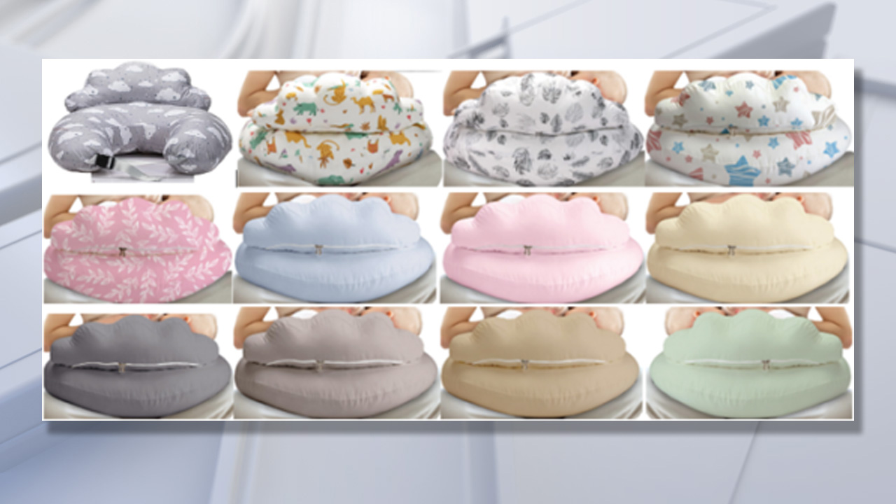 Nursing pillows sold on Amazon recalled over suffocation risk — Riverview Community news