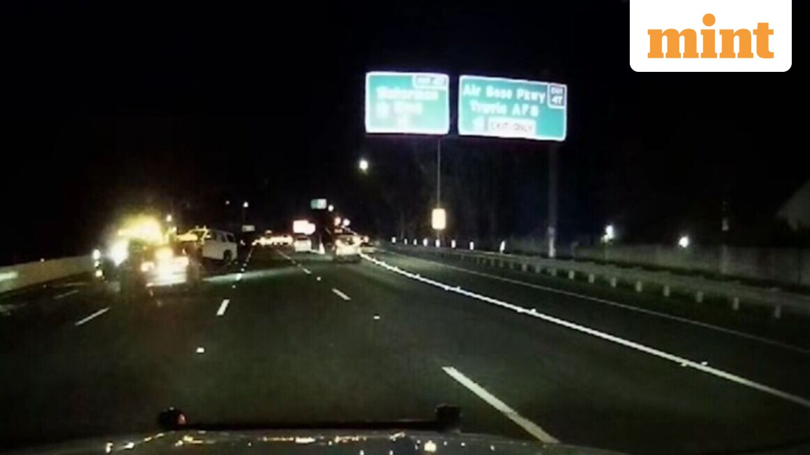 Tesla driver allegedly asleep with Full Self-Driving on? Video shows car crashing into police vehicle in California — Mint India, Riverview Technology news