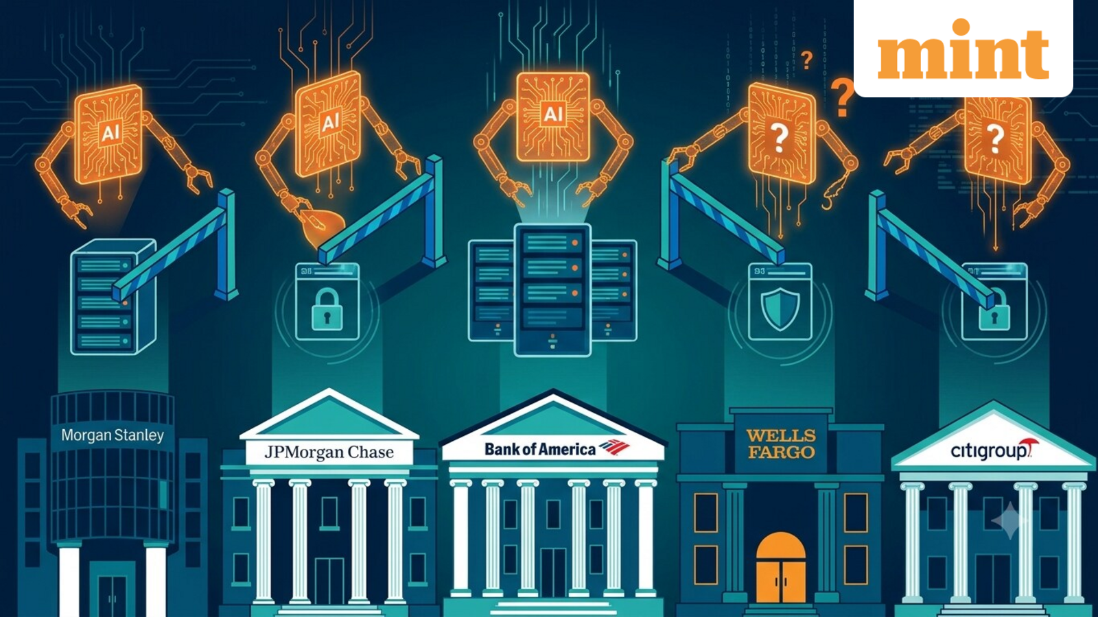 US banks allegedly detect unauthorised AI agents accessing customer accounts: What to know — Mint India, Riverview Technology news